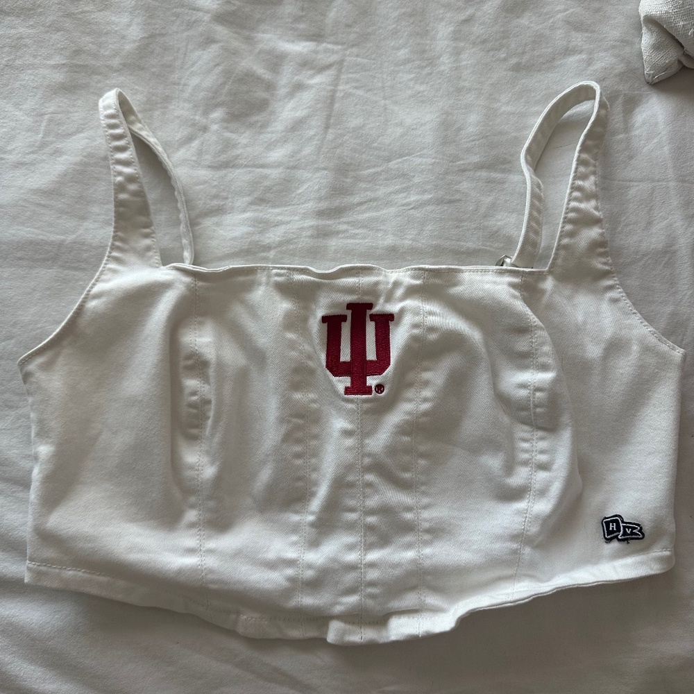 Indiana University Denim Corset